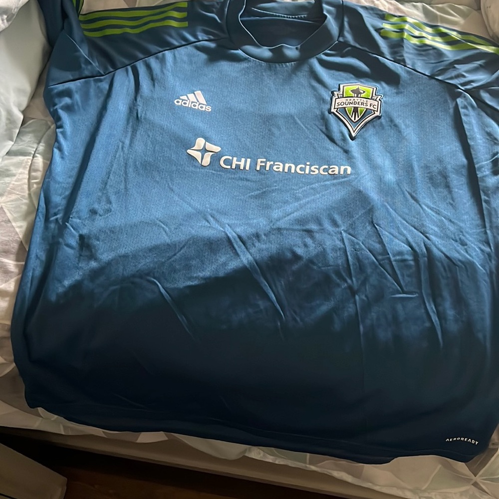 Seattle sounders practice jersey xl adidas